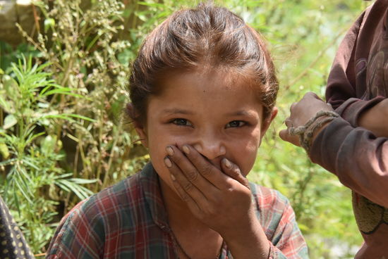 Mittagspause und wieder waren wir (und unsere Kameras) die Attraktion