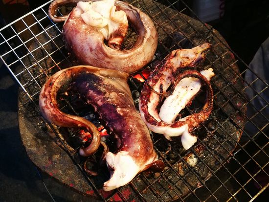 mein Abendessen Tintenfisch