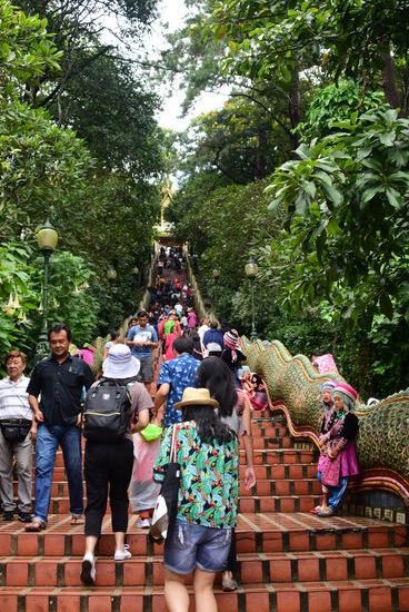 Treppe zu Doi Suthep