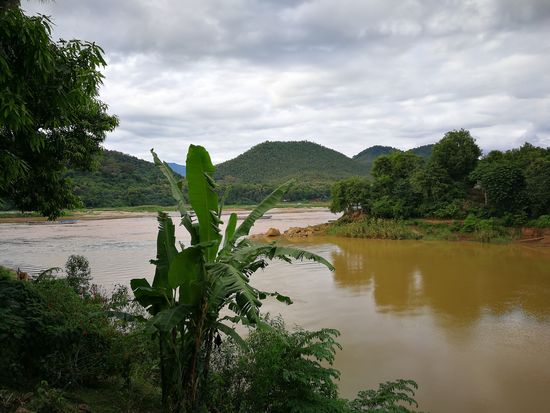 Zusammenfluss von Mekong und Nankhong