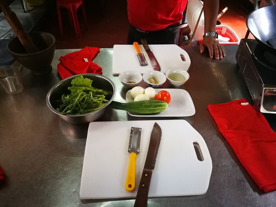 Zutaten für den Luang Prabang Salat
