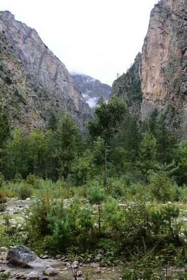 Ausblick vom Lagerplatz