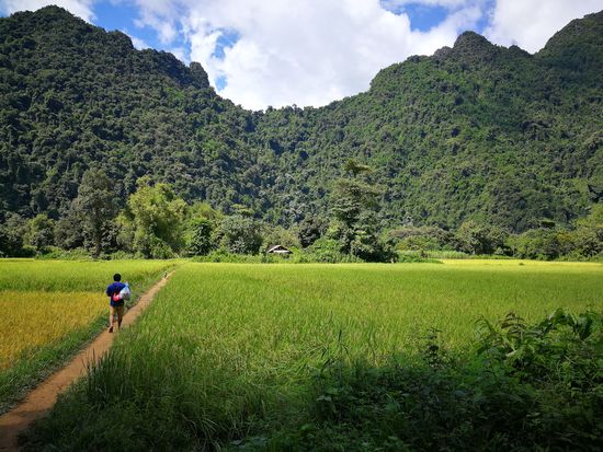 Weg zur nächsten Höhle
