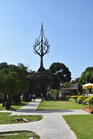 Der Kürbis im Buddha Park