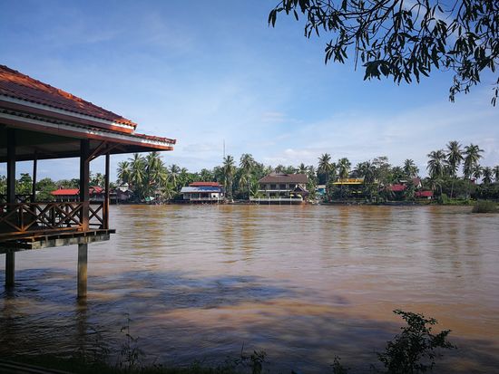 Don Det und gegenüber Don Khong