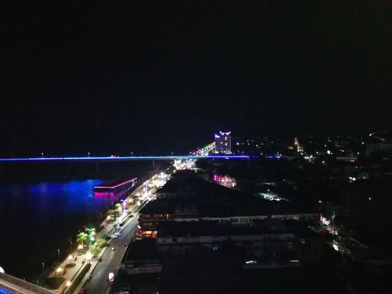 Kampong Cham bei Nacht
