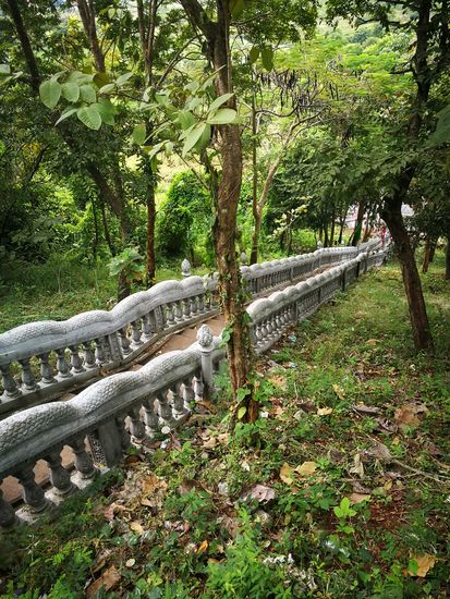 Treppe zum Phnom Srey