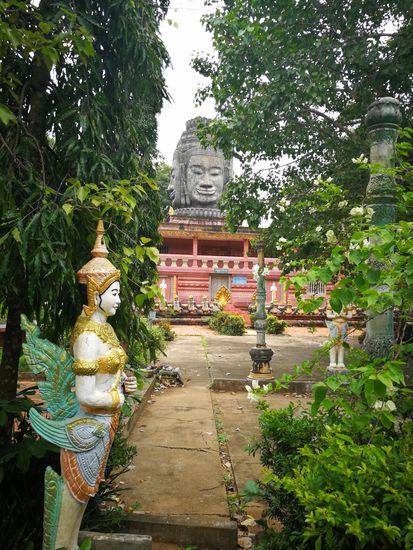 Tempel zwischen Phnom Bros uns Phom Srey