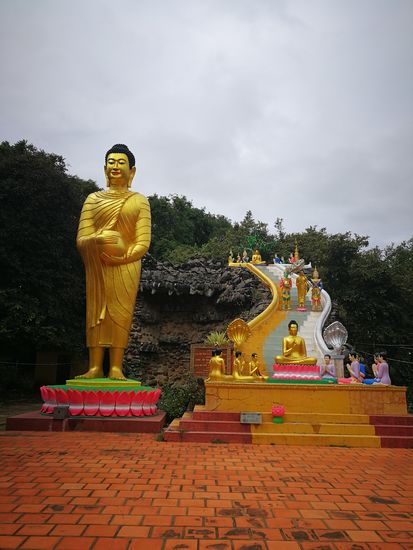 Tempel zwischen Phnom Bros uns Phom Srey