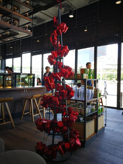 Weihnachten bei Starbucks