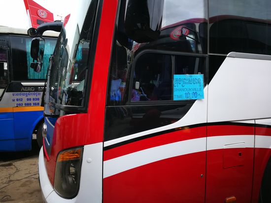 mein Bus nach Sihanoukville