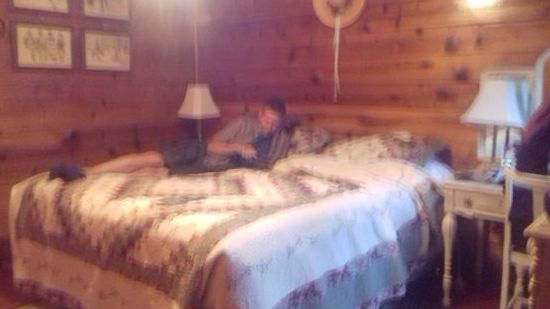 Ankunft in der Lodge