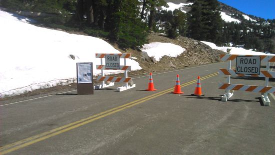 Die Schneesperrung im Juli