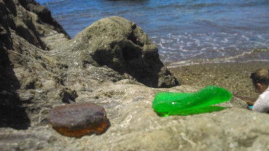 Findlinge am Glass Beach