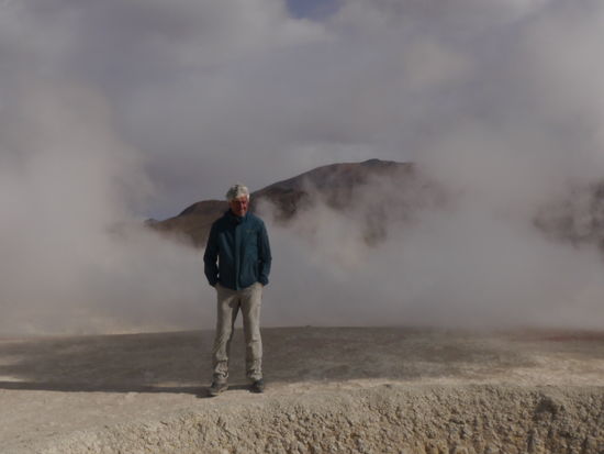 Fast 5000 Meter hoch und doch warme Füße