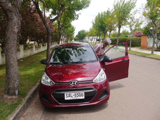 Unser Begleiter für eine Woche. Einmal ganz bequem mit dem Auto durch die Provinz