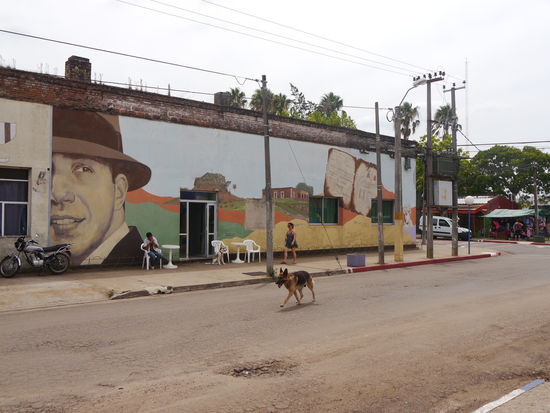 Carlos Gardel der berühmte Tango Sänger, um dessen Herkunft sich Argentinien und Uruguay noch streiten.