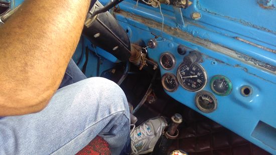 Unser Taxi, aber es läuft auch bei sehr schlechten Straßen.