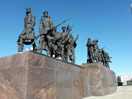 Denkmal der heldenhaften Verteidiger von Leningrad