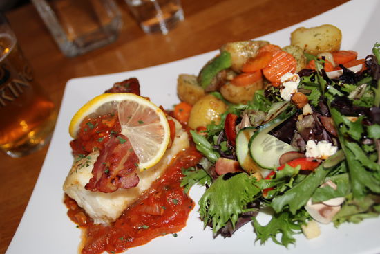 Fish of the day....lecker