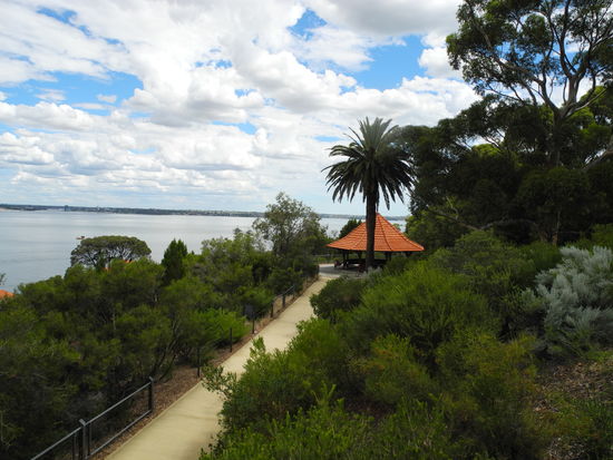 Sicht aus dem Kingspark.