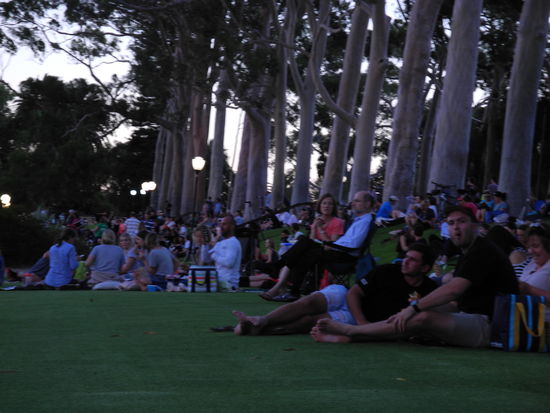 Wir sind nicht die einzigen die das Mondspektakel beobachten...