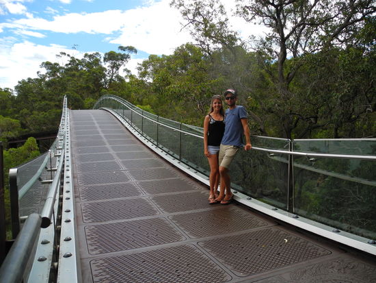 The Glasbridge im Kingspark
