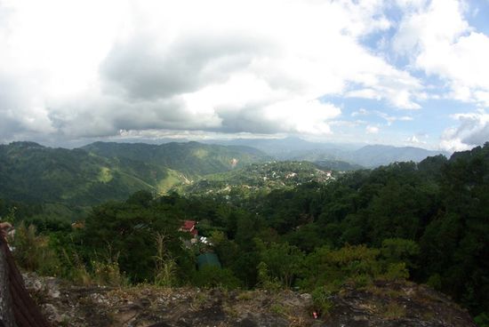 Aber die Aussicht über das Hochland von Nord-Luzon war grandios !