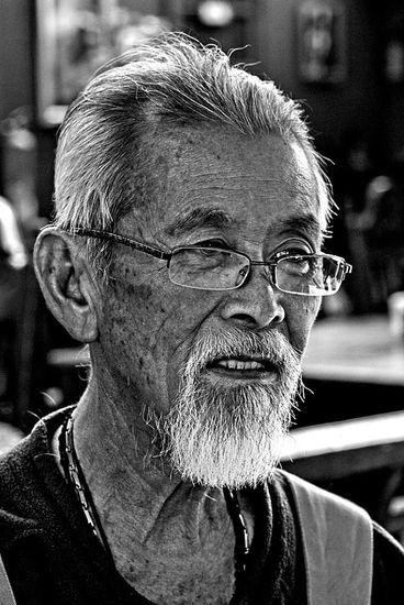 Diesen Mann trafen wir in unserem hotel in Baguio