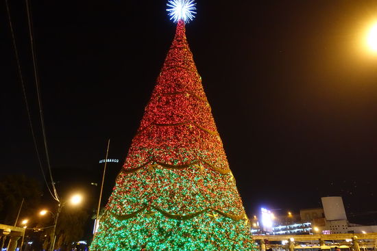 Weihnachtsbaum in Guatemala City