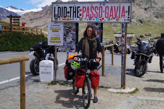 Angekommen auf dem Gaviapass