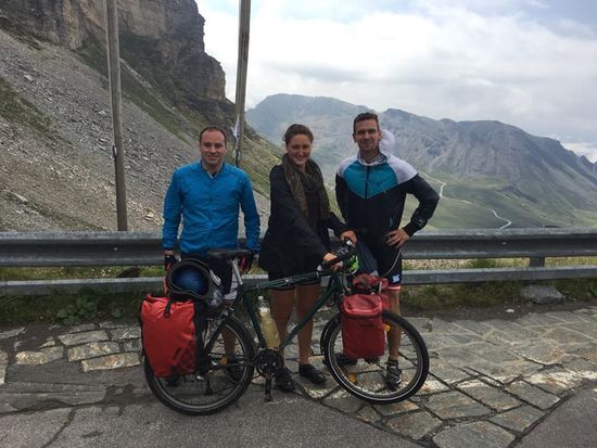 Nette Begegnung am Groß Glockner