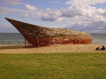 Schiffswrack am St. Kilda Beach!