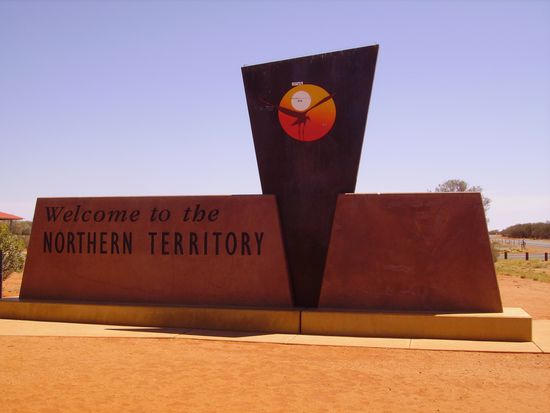Northern Territory...der 3. australische Staat, den ich besuche!