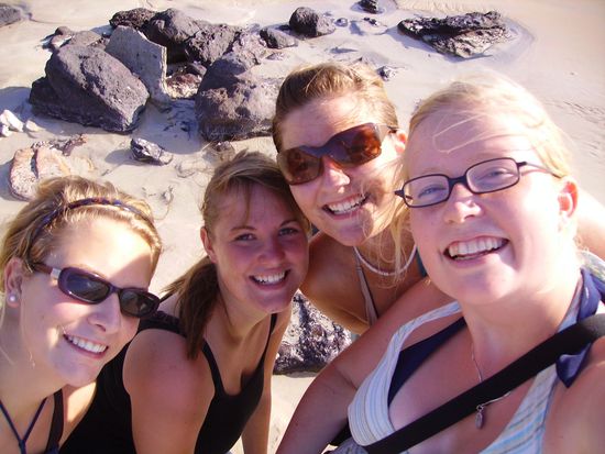 Anna, Anja, ich &amp; Julia (v.li.)