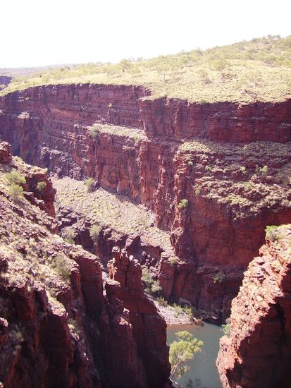 Hier gings seeeehr tief runter...