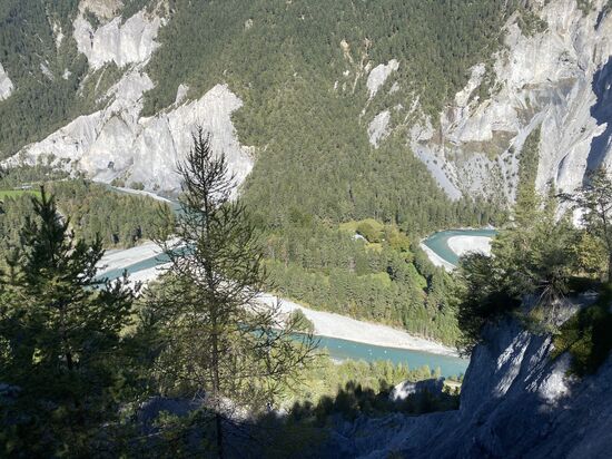 Das Naturmonument Rheinschlucht