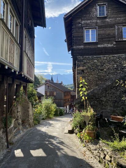 In der Altstadt von Werdenberg