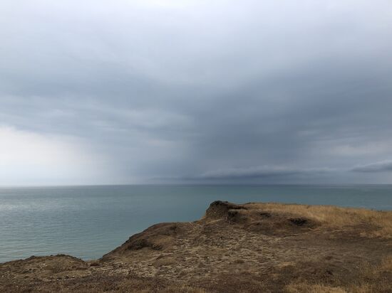 Der Blick von den Seven Sisters in die Weite.