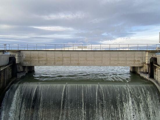 Das fallende Wasser von Passe no. 3.