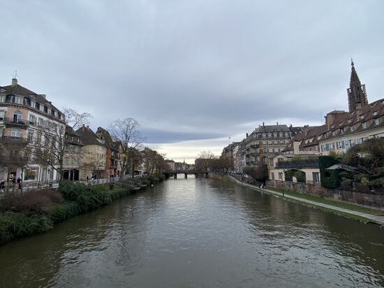 Die Idylle am Wasser.