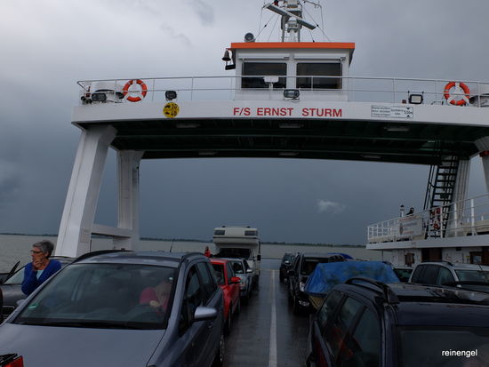 Der Name der Elbfähre hat doch hoffentlich nichts Böses zu bedeuten, oder?