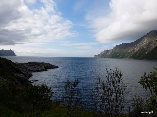 Schöne Aussichten auf Senja