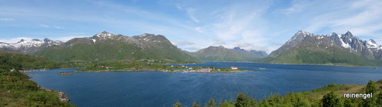 Panorama bei Sjolvær