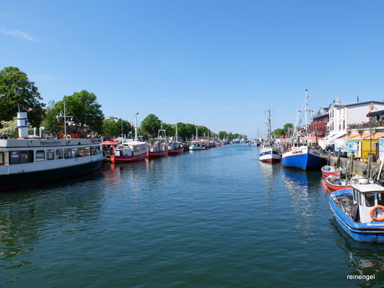 Idyllischer Hafen von Warnemünde