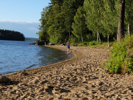 Ein letztes Mal in norwegischem Gewässer baden,