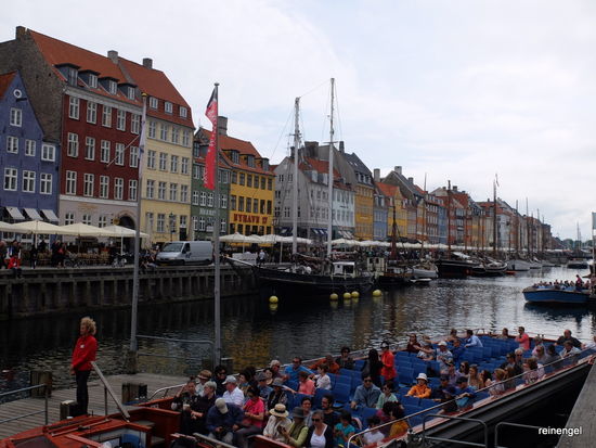 Auf gehts zur Hafenrundfahrt in Kopenhagen.