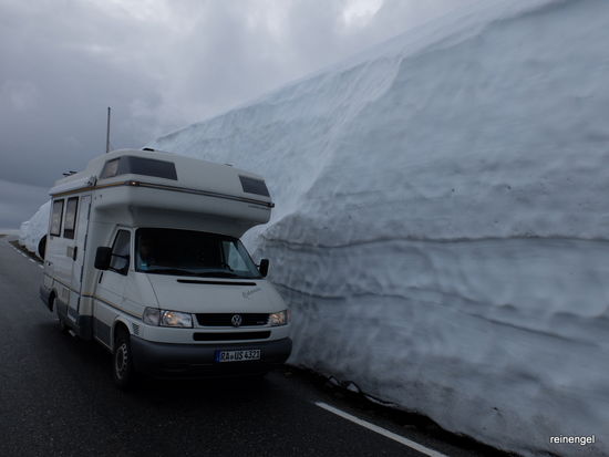 Die versprochenen Schneehöhen gibts tatsächlich!