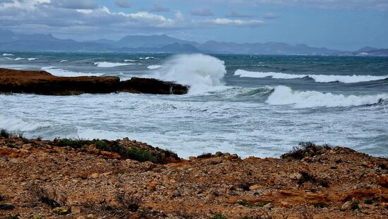 Was für ein Wellenspiel