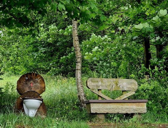 Toilette mal anders!